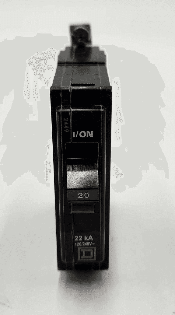 Square D QOB120 Circuit Breaker 20A 240V 1 Pole