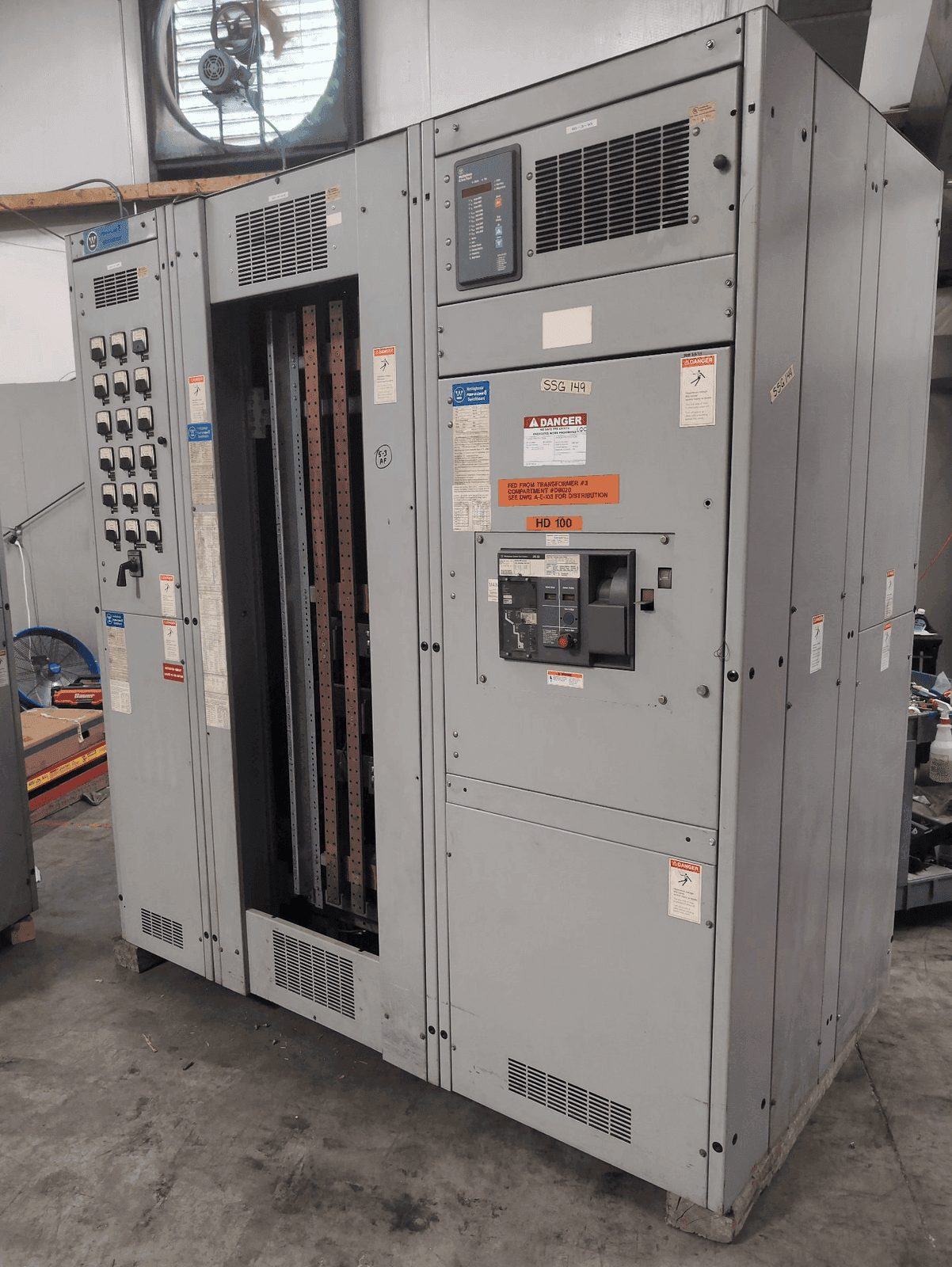 Westinghouse POW-R-LINE C Switchboard — image 1 of 12
