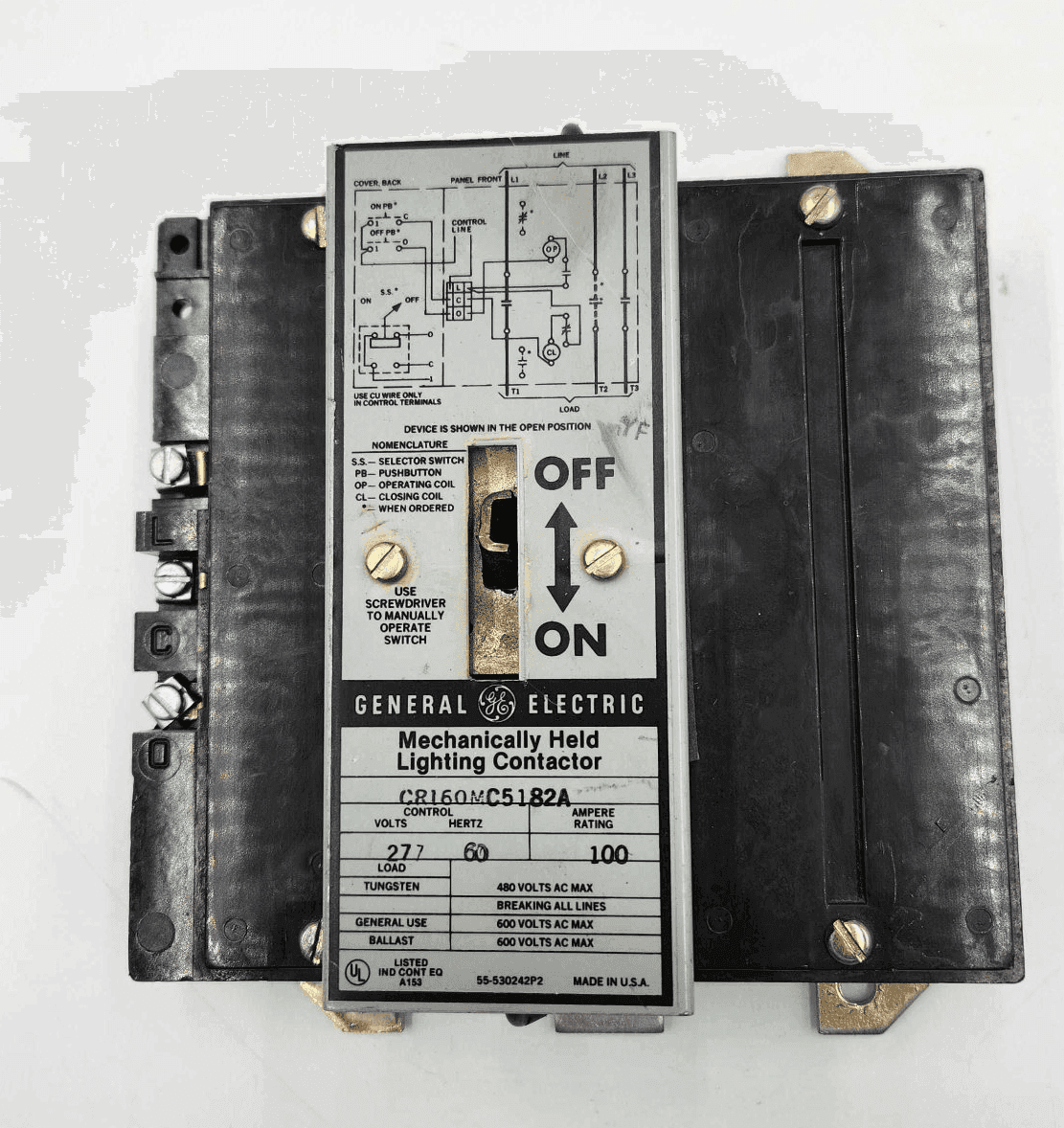 General Electric CR160MC5182A Contactor — image 1 of 7