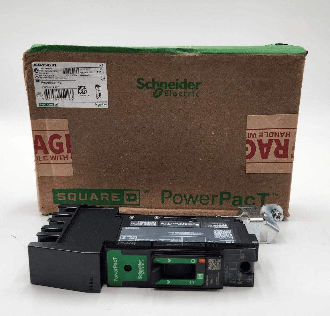 Square D BJA160201 Circuit Breaker 20A 1P 277V