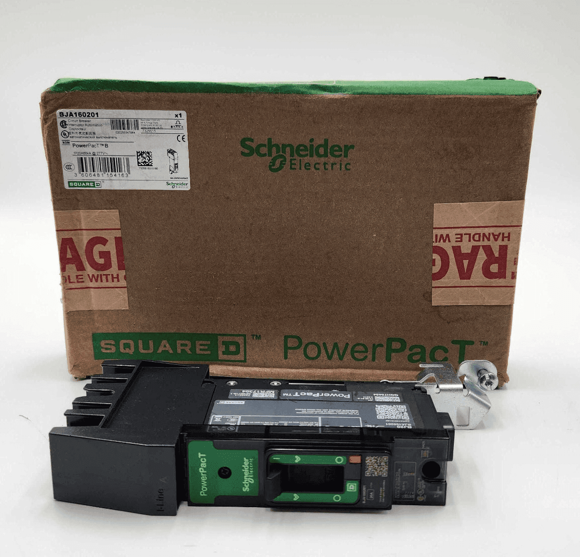 Square D BJA160201 Circuit Breaker 20A 1P 277V