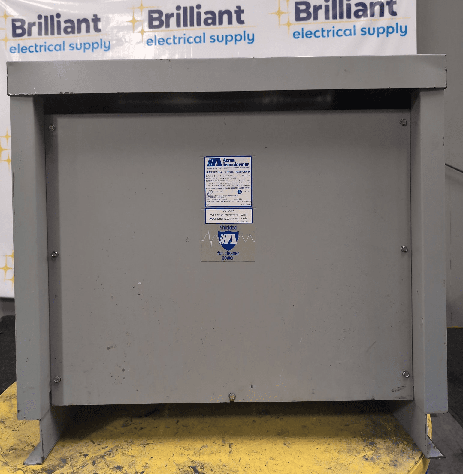 Acme T-1A-53314-35 75kVA Dry Type Transformer 480V/208-120V NEMA 3R