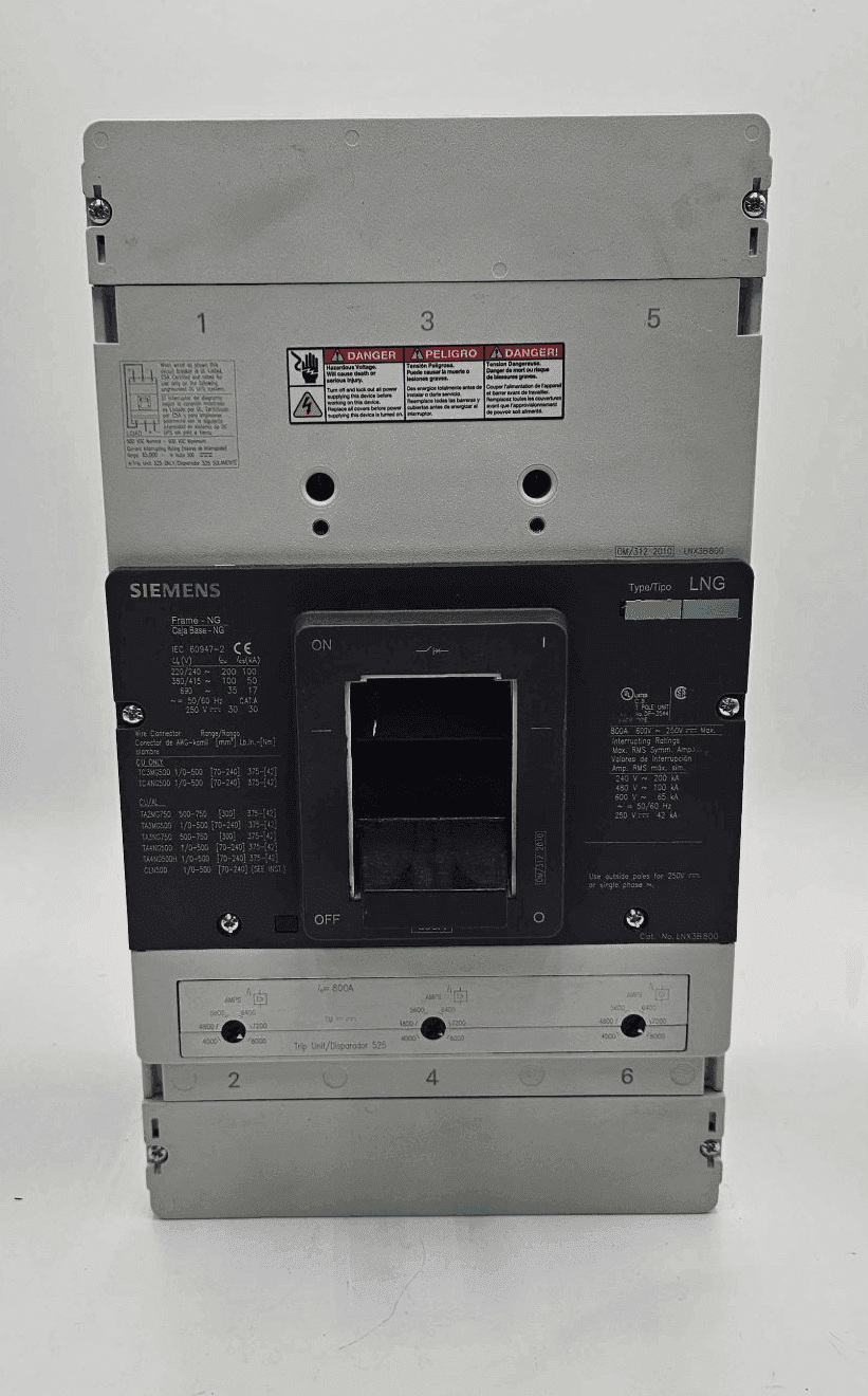 Siemens LNX3B800 Circuit Breaker — image 1 of 10