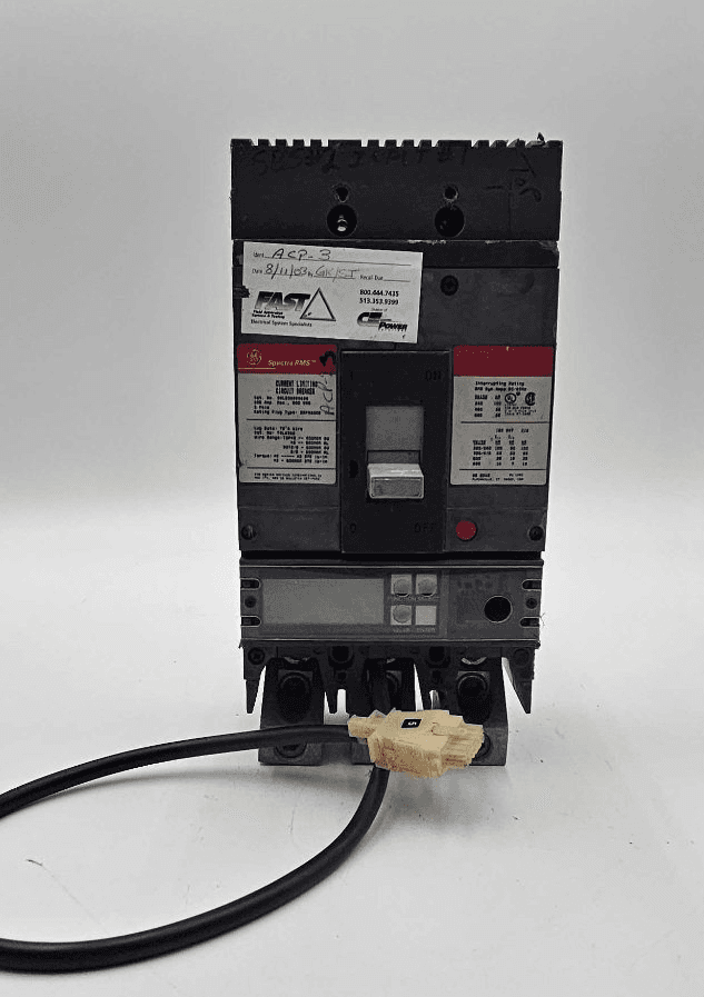GE SGLB36BC0600 600A 3P 600V Circuit Breaker Spectra RMS SG600 Used – image 1