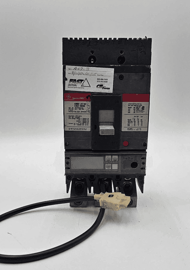 GE SGLB36BC0600 600A 3P 600V Circuit Breaker Spectra RMS SG600 Used