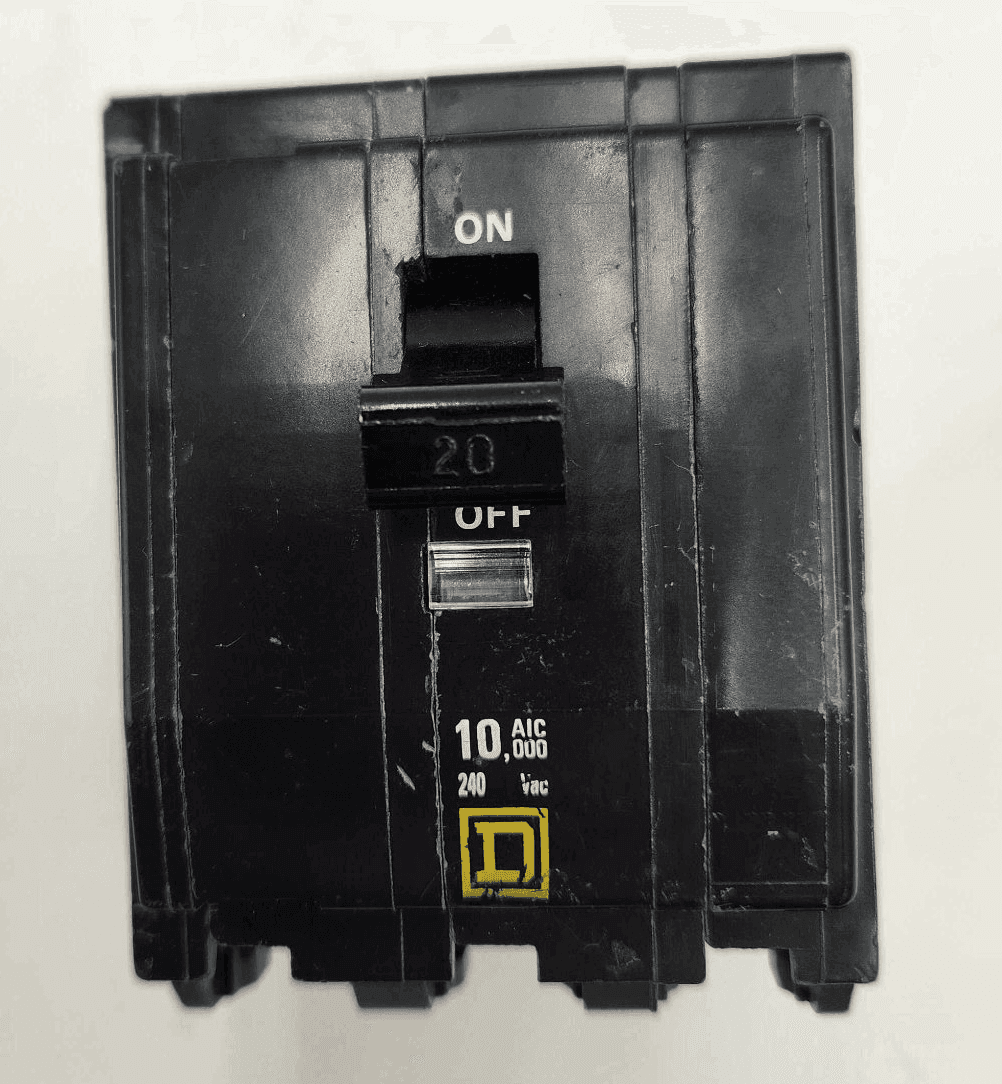 Square D QOB320 Circuit Breaker 20A 240V 3 Pole
