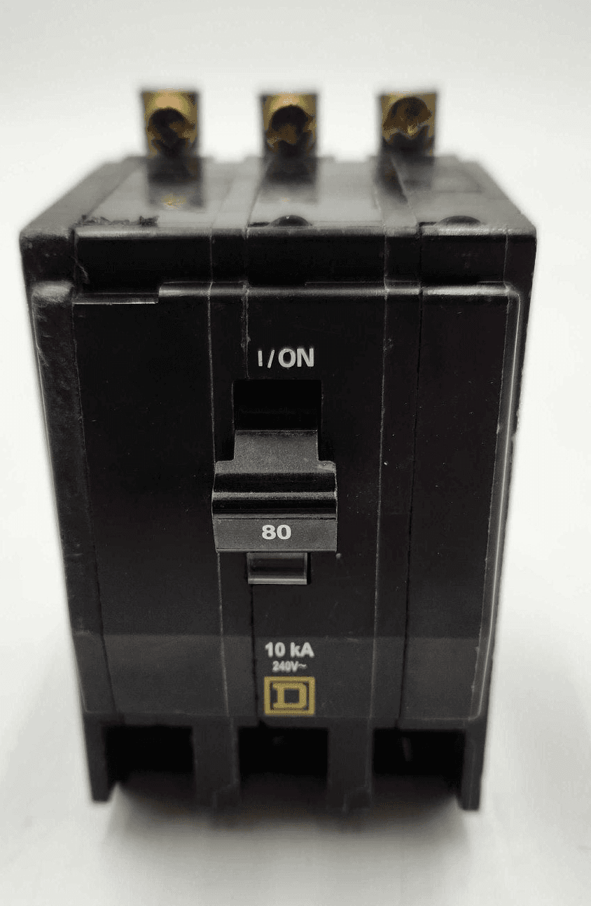 Square D QOB380 Circuit Breaker 80A 240V 3P – image 1