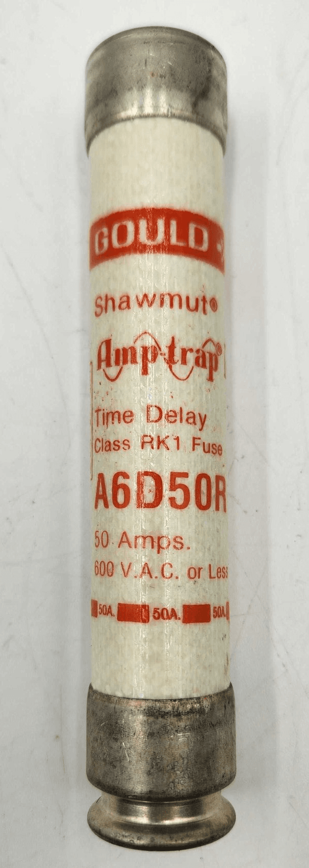 Gould Shawmut A6D50R Fuse — image 1 of 4