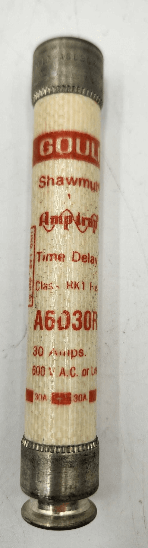 Gould Shawmut A6D30R Fuse — image 1 of 4