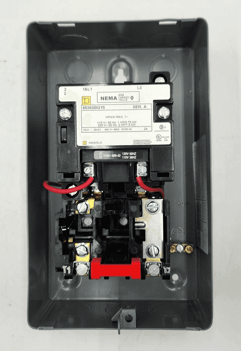 Square D 8536SBG1V02S Starter — image 1 of 9
