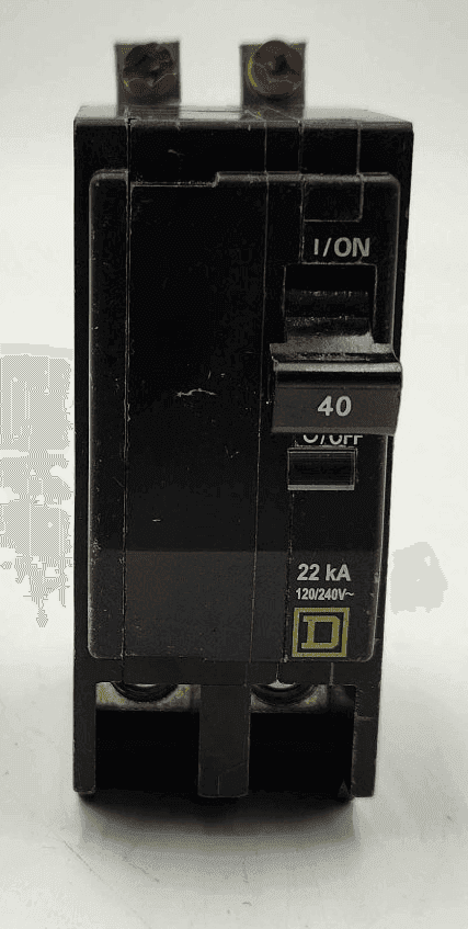 Square D QOB240VH Circuit Breaker 40A 240V 2 Pole