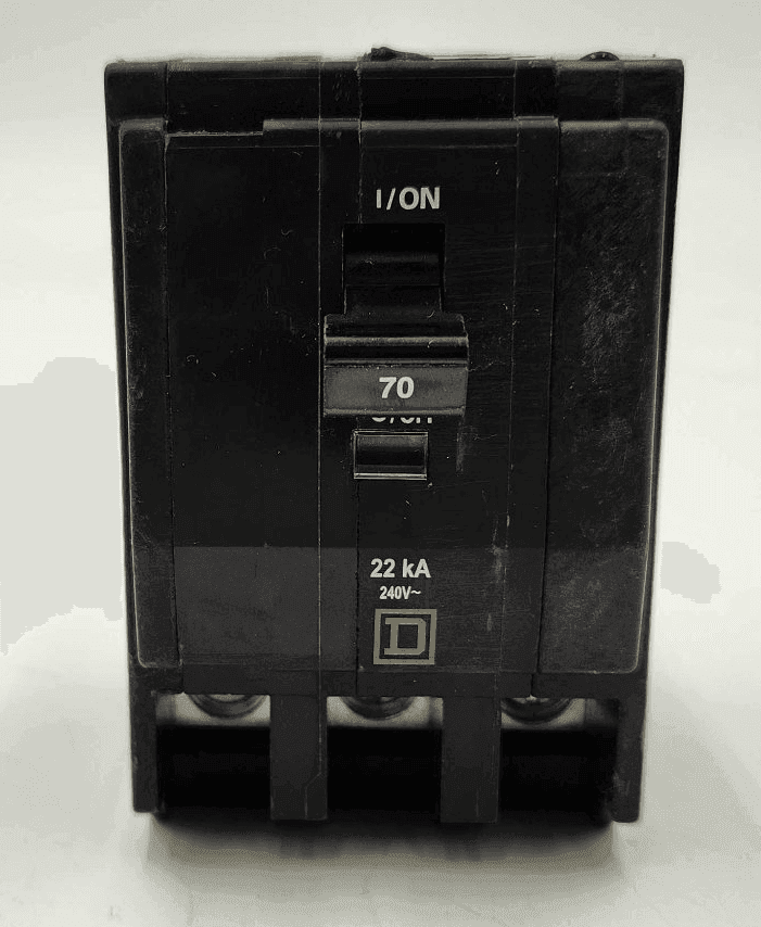 Square D QO370VH Circuit Breaker 70A 240V 3P QO