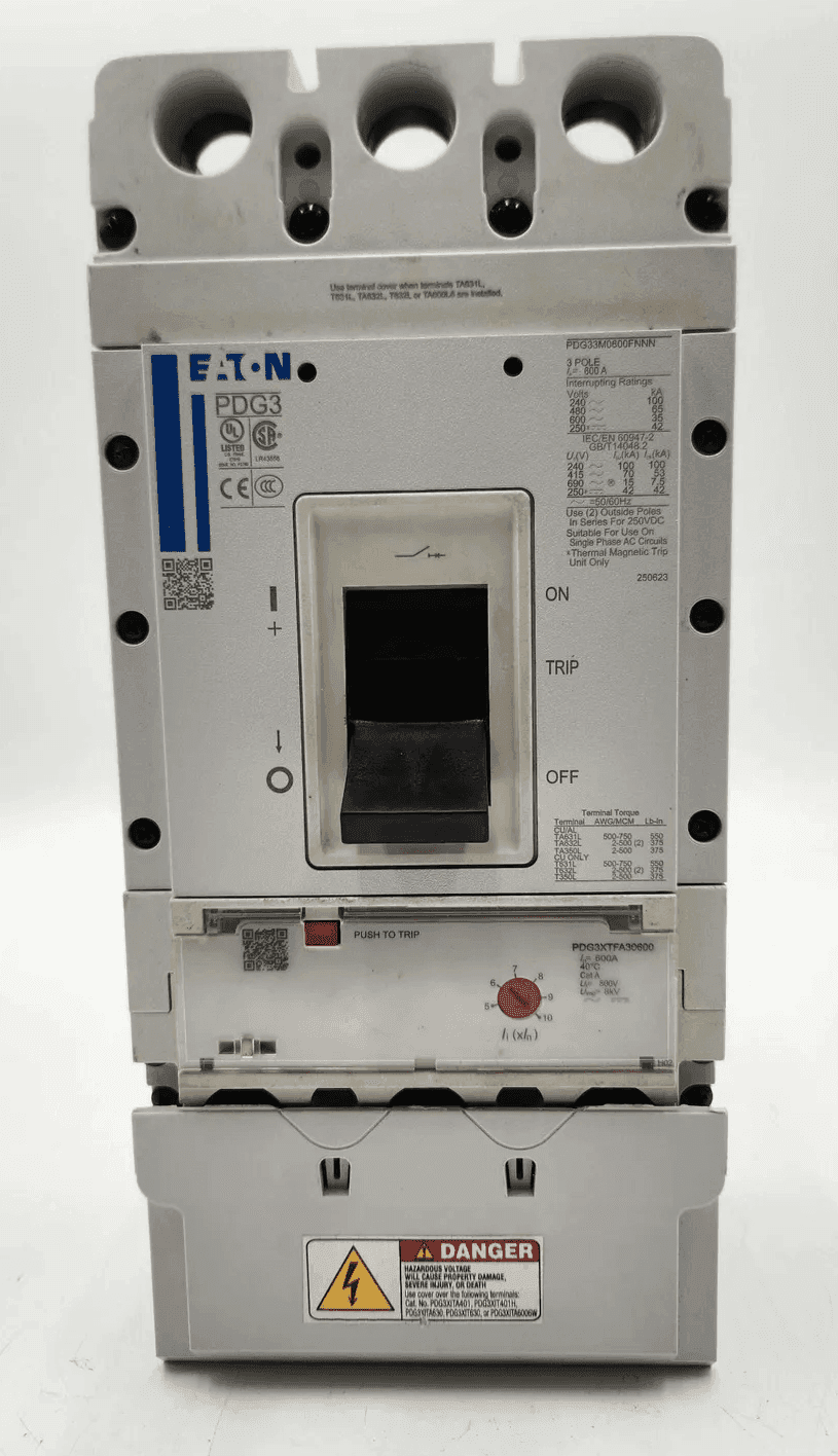 Eaton PDG33M0600FNNN Circuit Breaker 600A 600V 3P