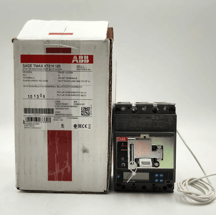 ABB XT2HU3040QDD04HXXD Circuit Breaker — image 1 of 9