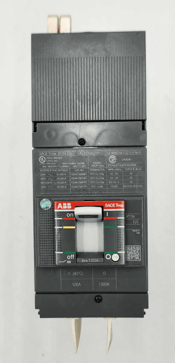 ABB XT1NU2100AYD000XXX Circuit Breaker — image 1 of 8