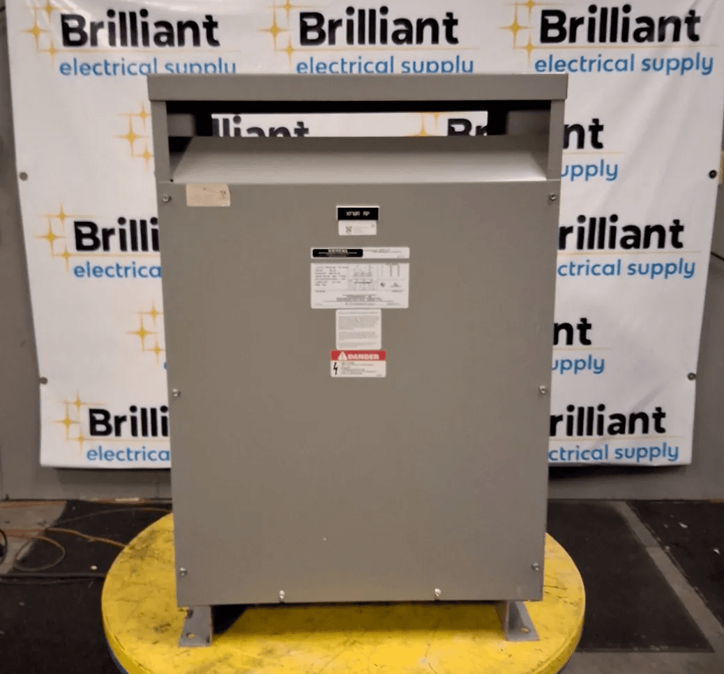 Siemens 3F3Y112 112.5kVA Dry Type Transformer 480V 208Y/120V NEMA 2