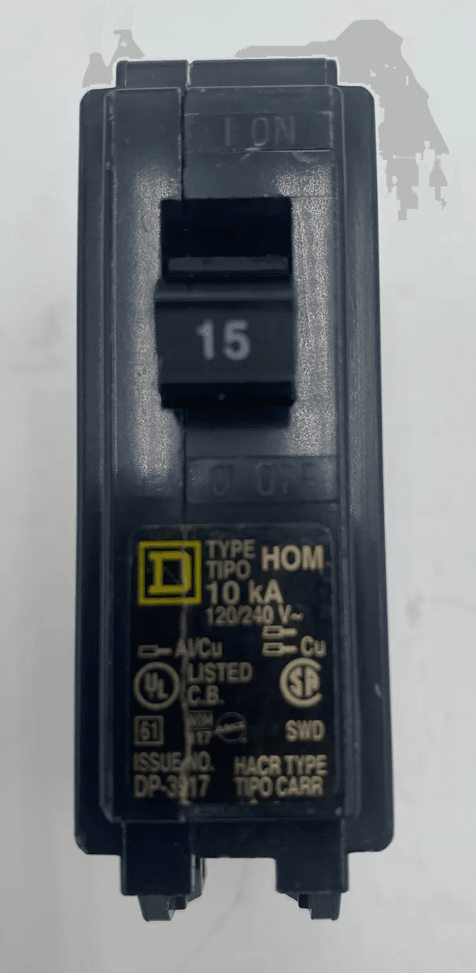 Square D HOM115 Circuit Breaker — image 1 of 6
