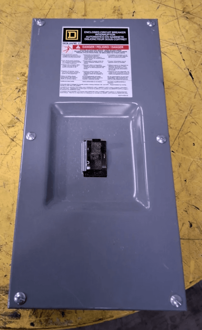 Square D FA100S Circuit Breaker Enclosure
