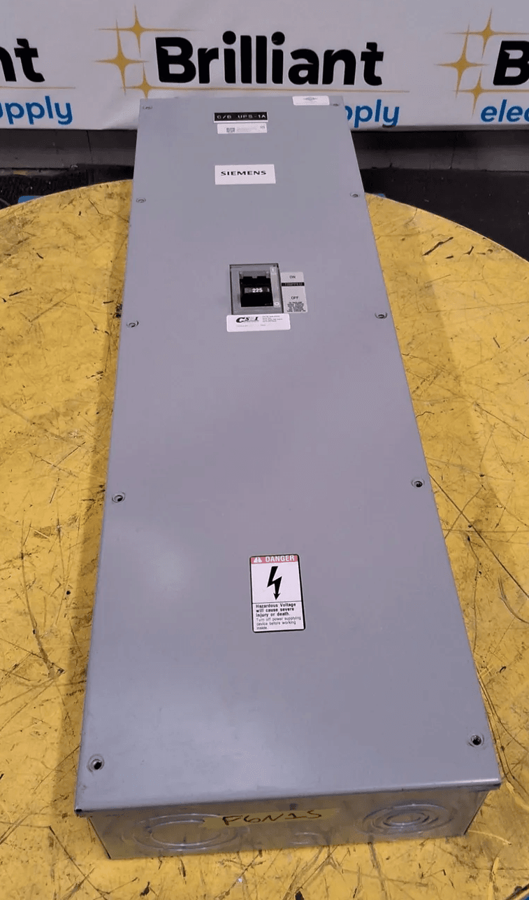 Siemens F6N1S Circuit Breaker Enclosure