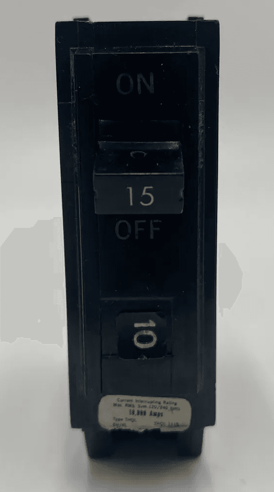 GE THQL1115 Circuit Breaker 15A 240V 1 Pole