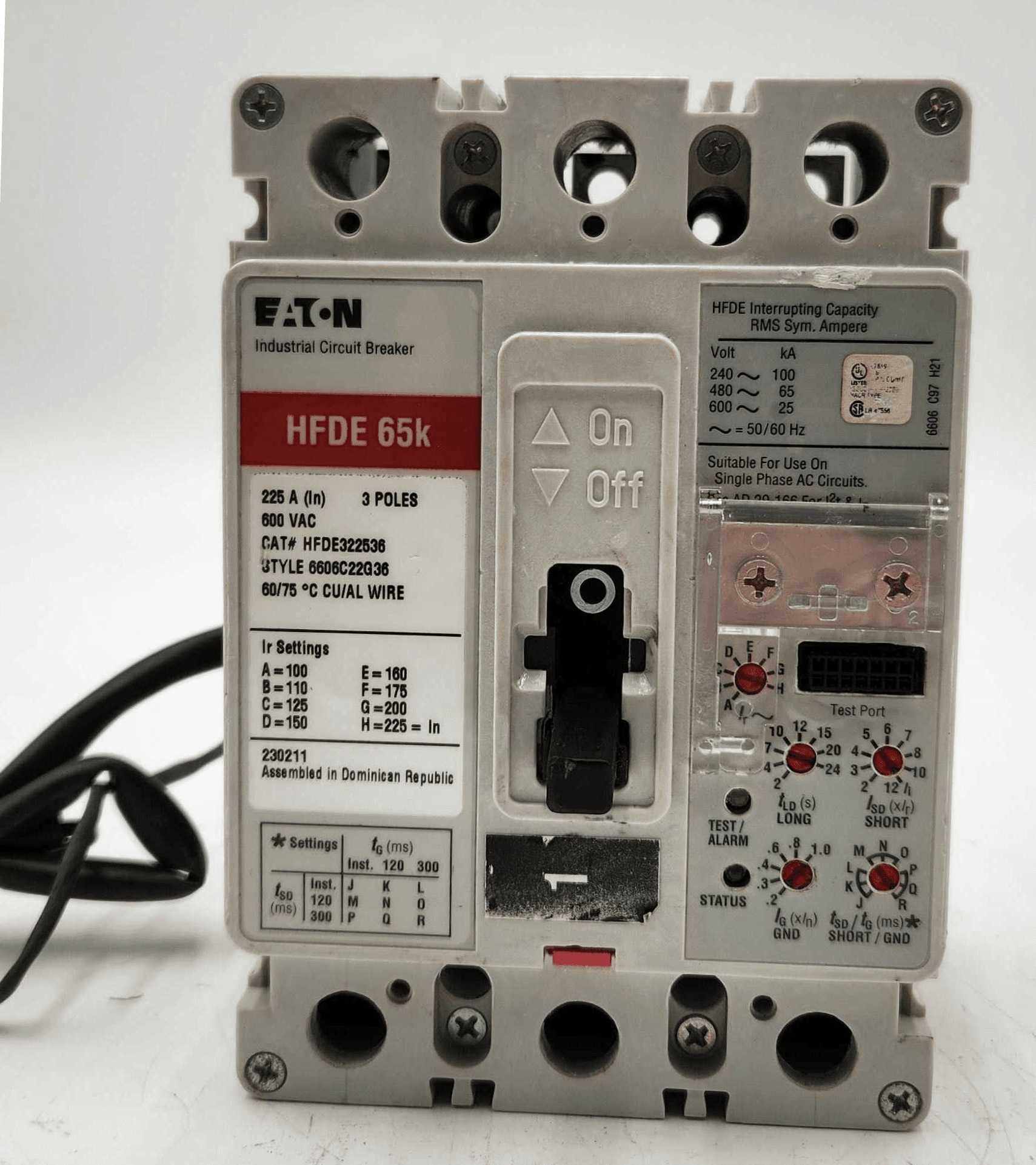 Eaton HFDE322536 Circuit Breaker — image 1 of 8