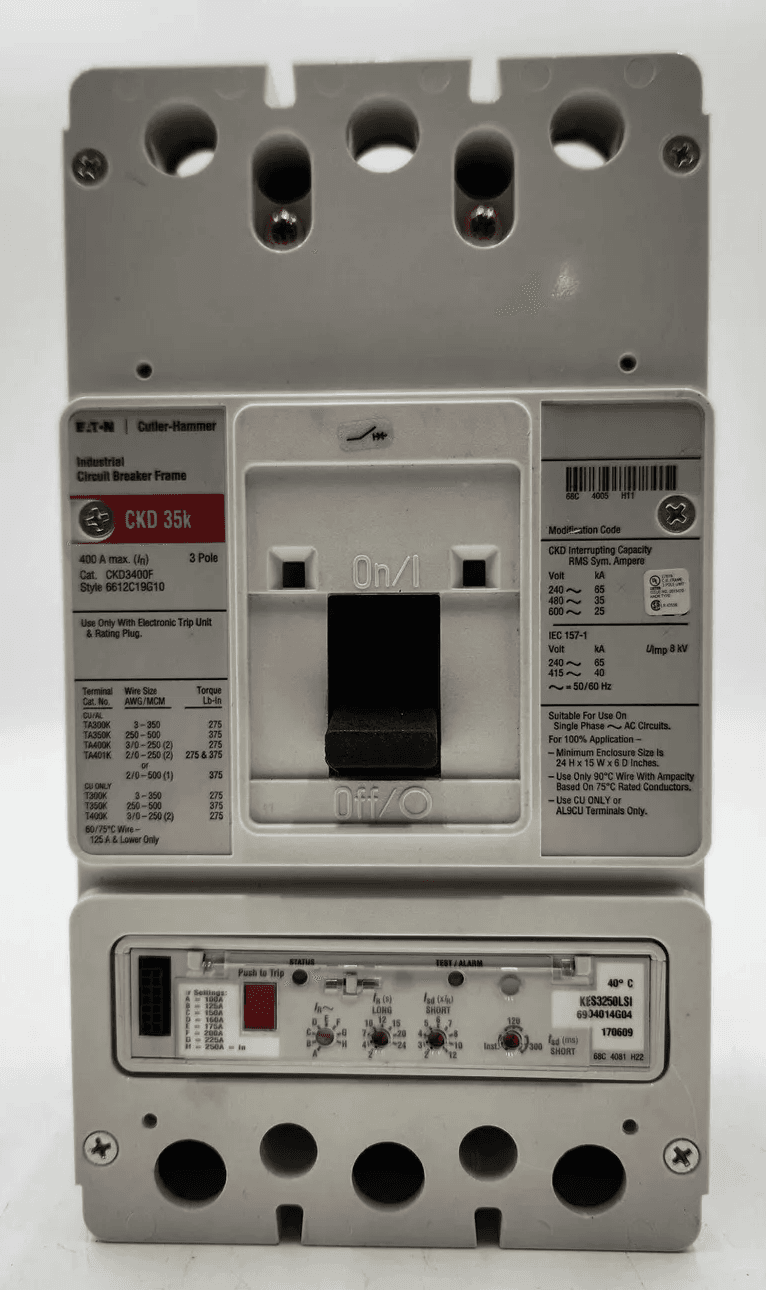 Eaton CKD3250 Circuit Breaker — image 1 of 8