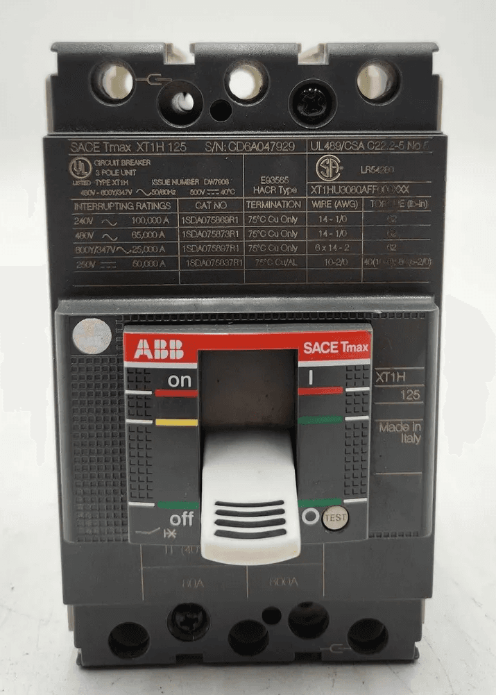 ABB XT1HU3080AFF000XXX Circuit Breaker — image 1 of 7