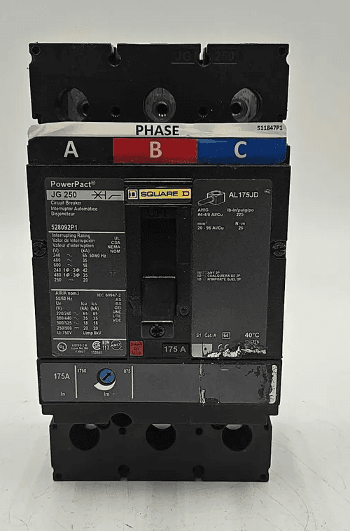 Square D JGL36175 Circuit Breaker — image 1 of 10