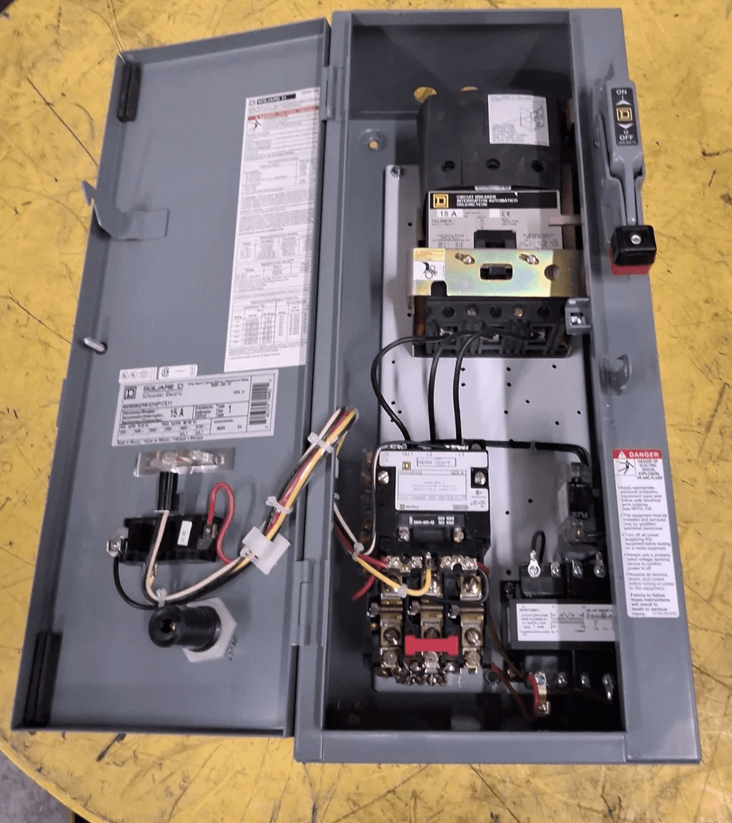 Square D 8539SBG2V81CF4P1TX11 Starter 600V
