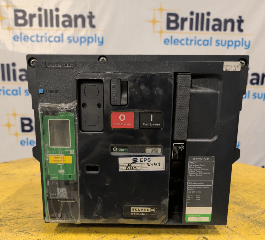 Square D MTZ2-16H1 Circuit Breaker 1600A 635V 3PH