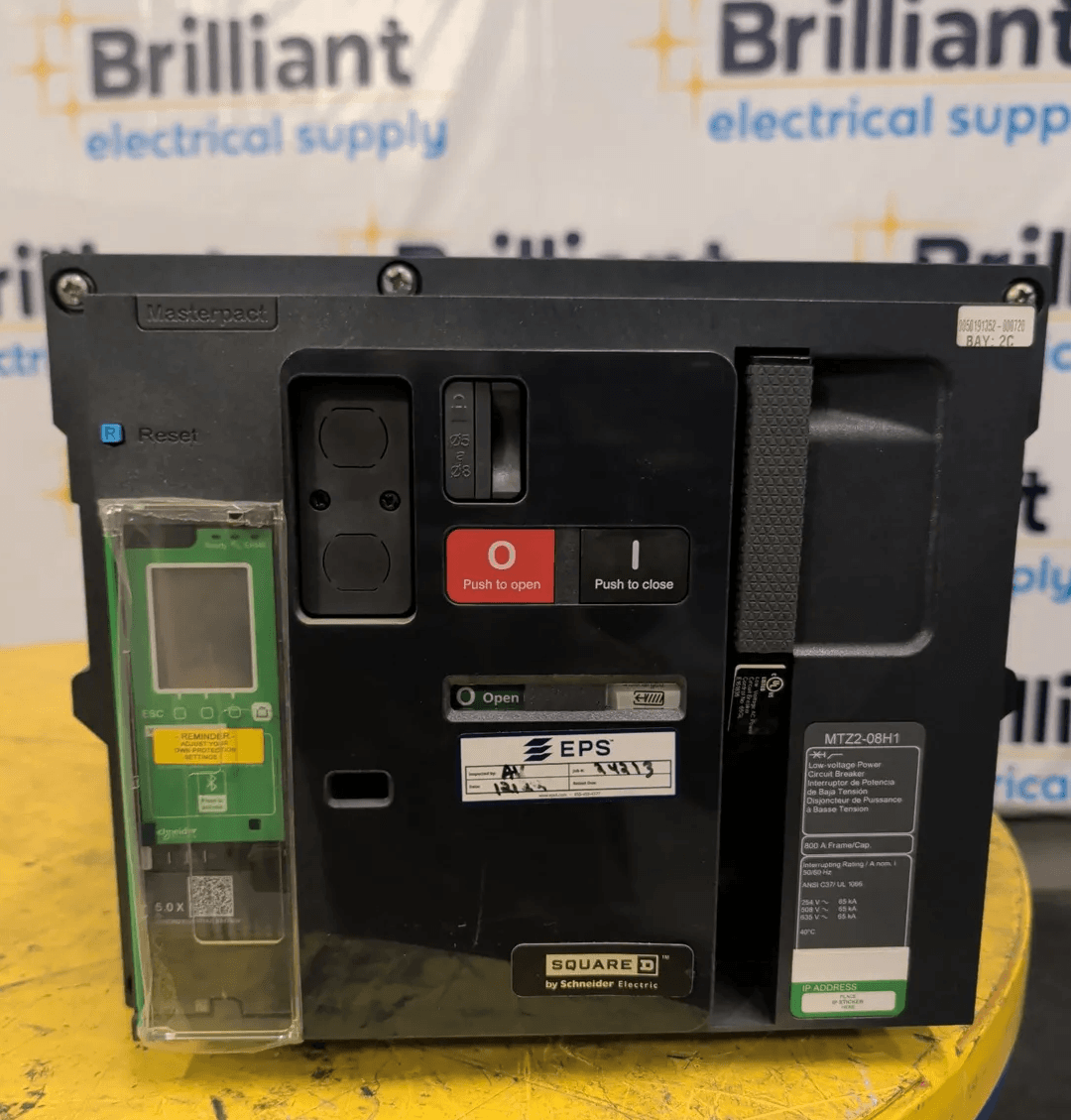 Square D MTZ2-08H1 Circuit Breaker 800A 635V I-Line