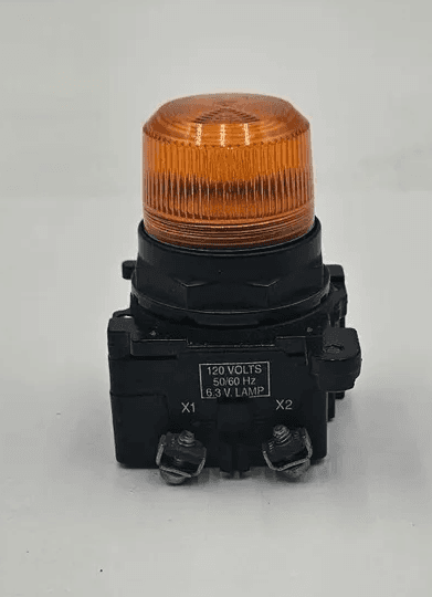 Eaton 10250T34A Orange Indicating Pilot Light 120V 30.5mm 10250T/91000T