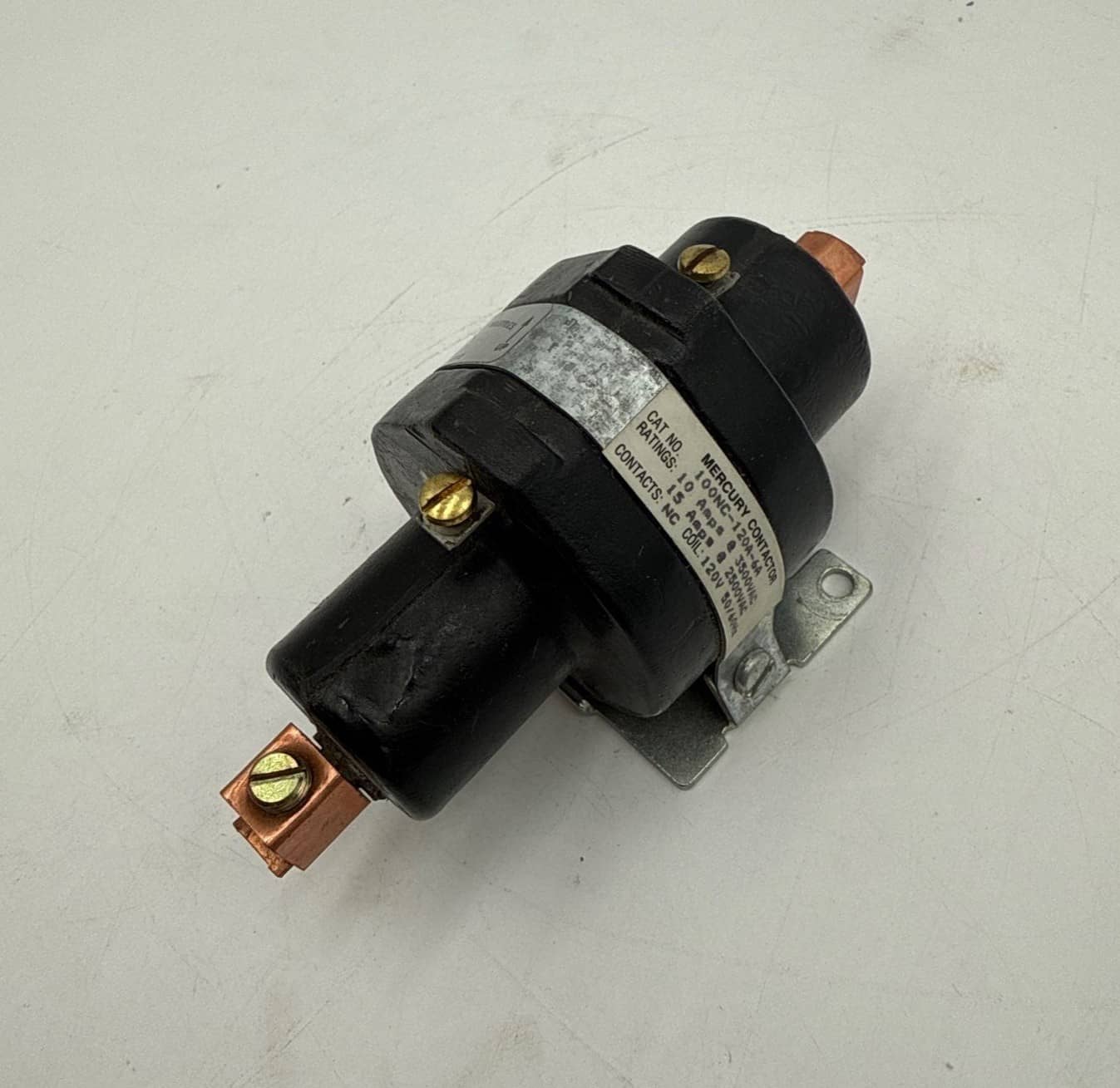 MDI 100NC-120A-6A MERCURY CONTACTOR 10A 3500VAC 120V 50/60HZ