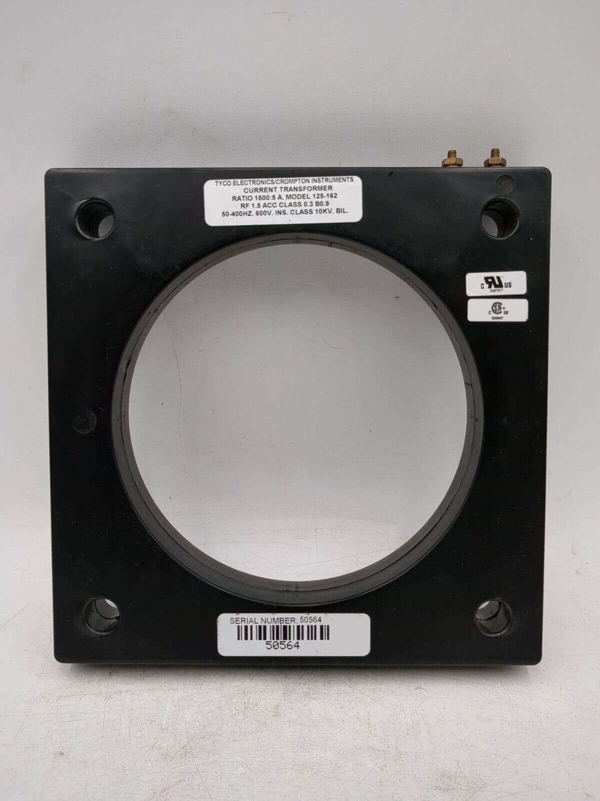 Instrument Transformers 125-162 Control Transformer — image 1 of 9