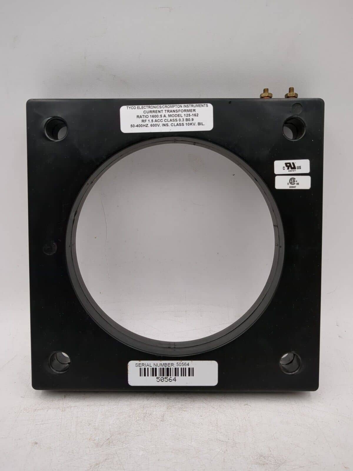 Instrument Transformers 125-162 Control Transformer — image 1 of 9
