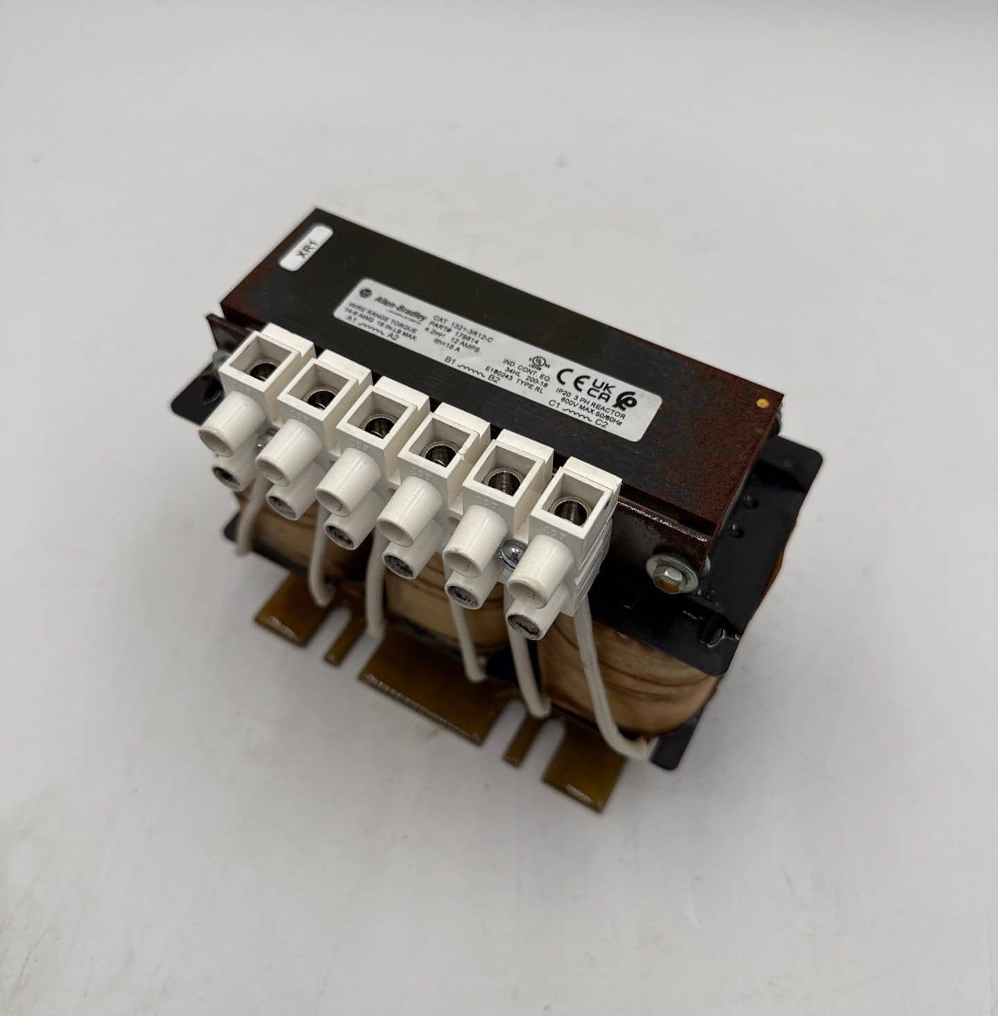Allen Bradley 1321-3R12-C Line Reactor 3PH 4.2mH 12A 600V IP20 Open Type