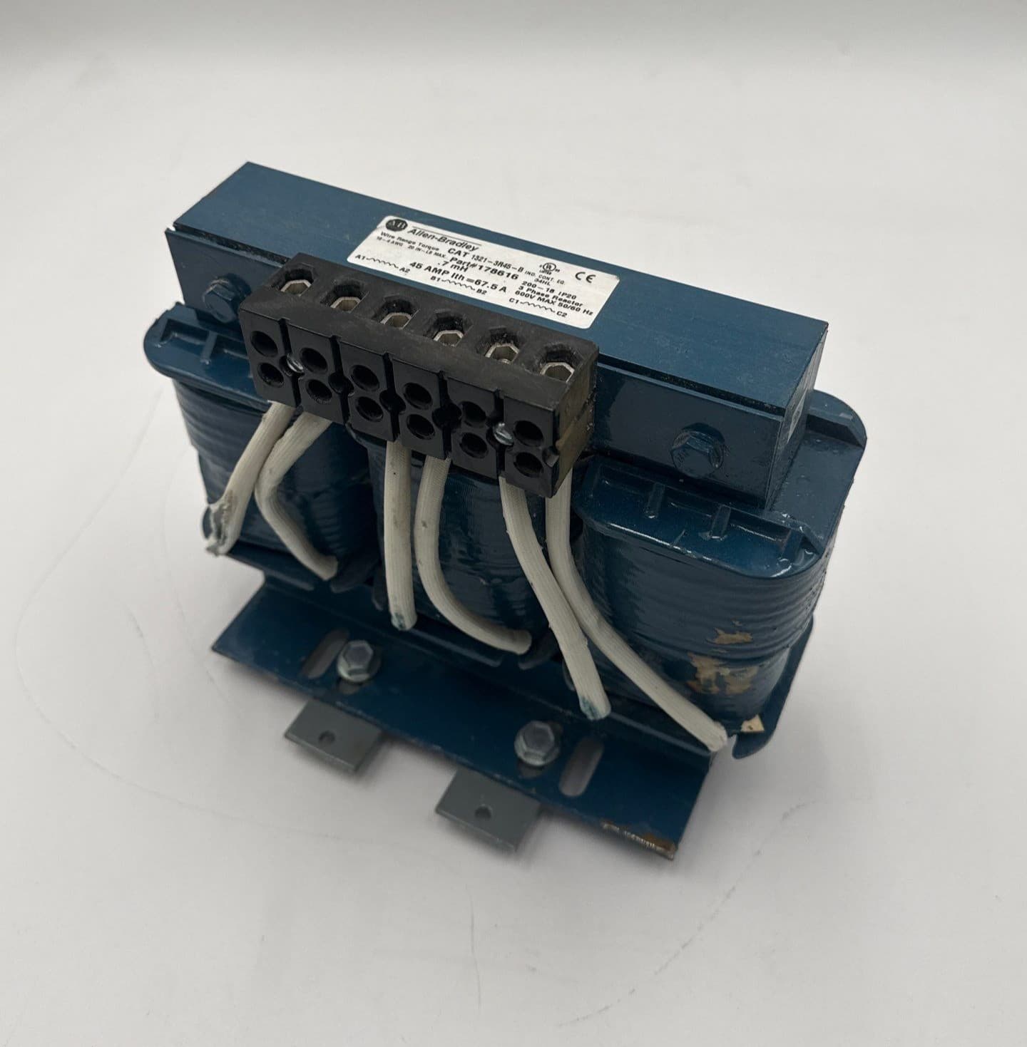 Allen Bradley 1321-3R45-B Input Output Line Reactor 45A 3PH 0.7MH 600V – image 1