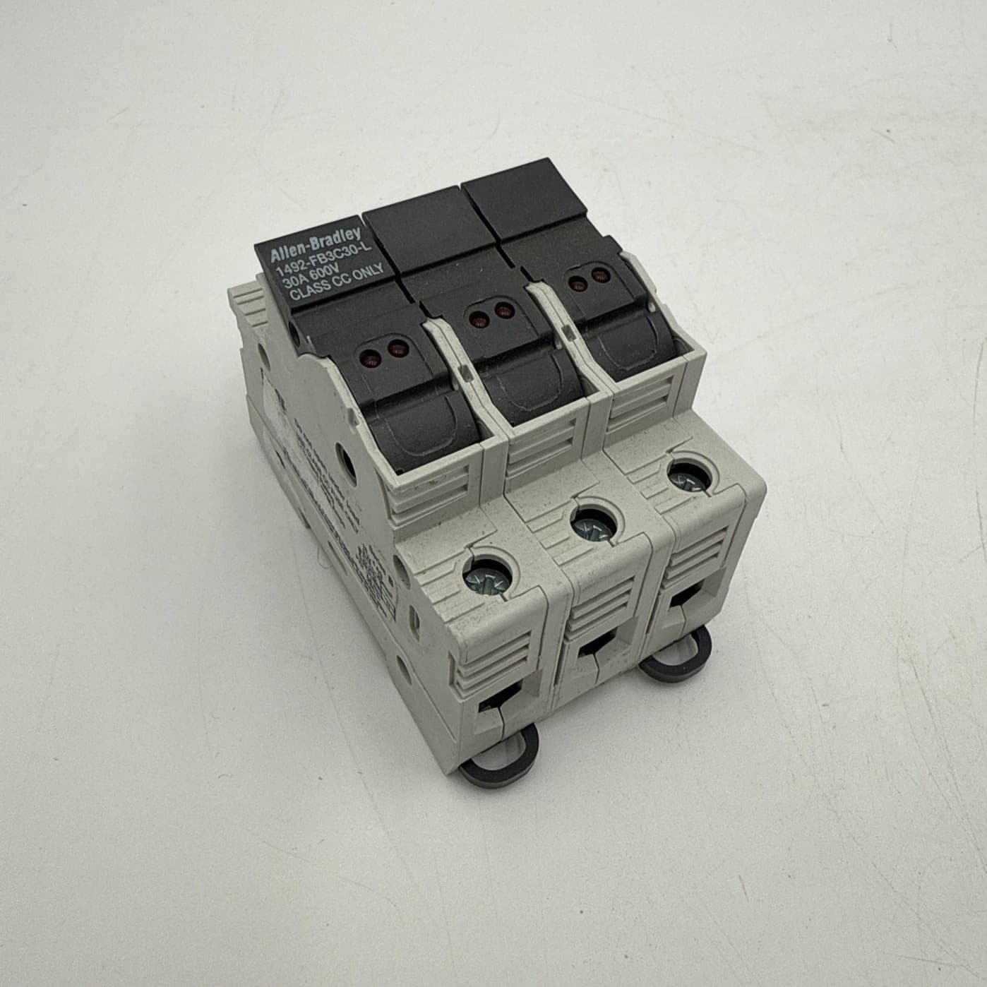Allen-Bradley 1492-FB3-C30-L Fuse Holder 30A 600V 3P CC Fuses 30 Amp 3 Pole – image 1
