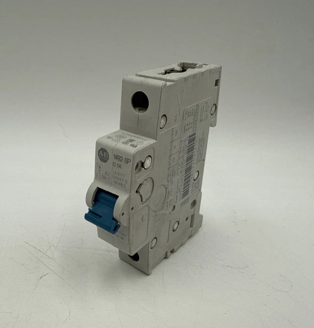Allen Bradley 1492-SPM1C010 Circuit Breaker 1A 1P 277V 1492-SP C 1 Amp 1 Pole – image 1