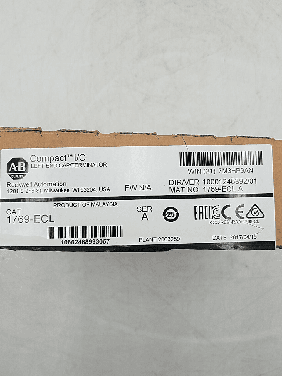 Allen-Bradley 1769-ECL PLC — image 1 of 4