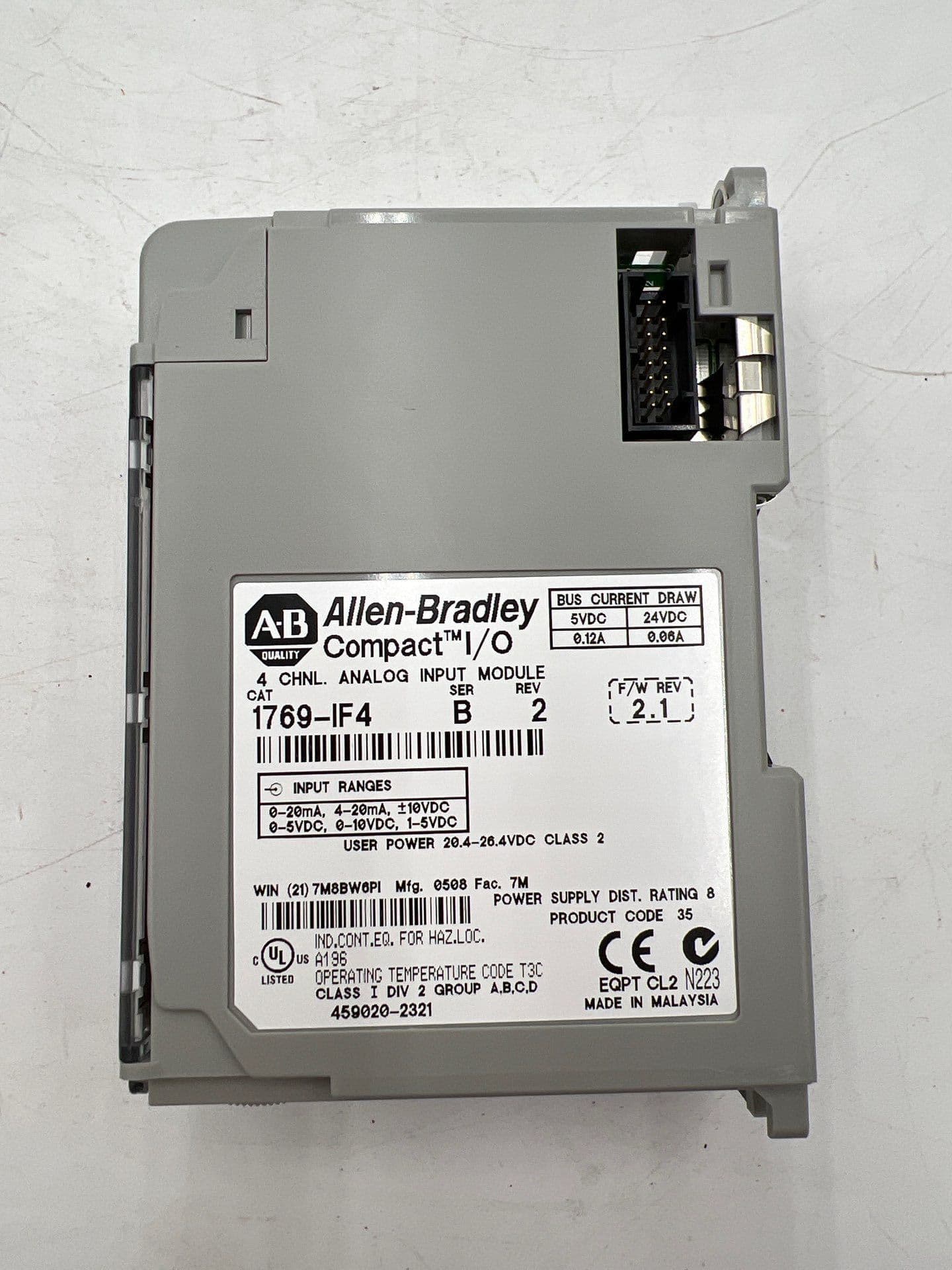Allen-Bradley 1769-IF4 Accessory — image 1 of 7
