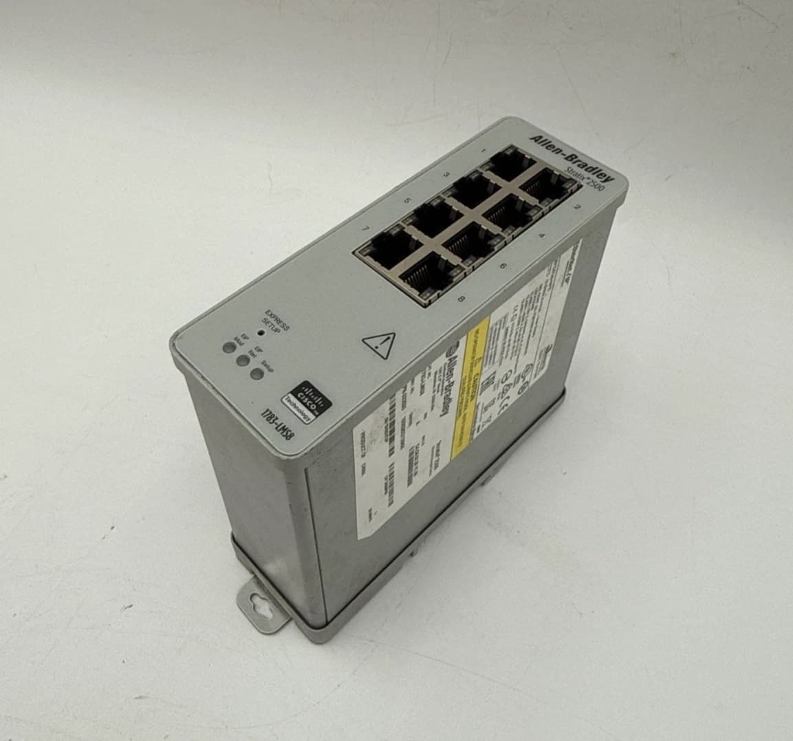 Allen Bradley 1783-LMS8 A Stratix 2500 EtherNet IP 8-Port Managed Switch – image 1