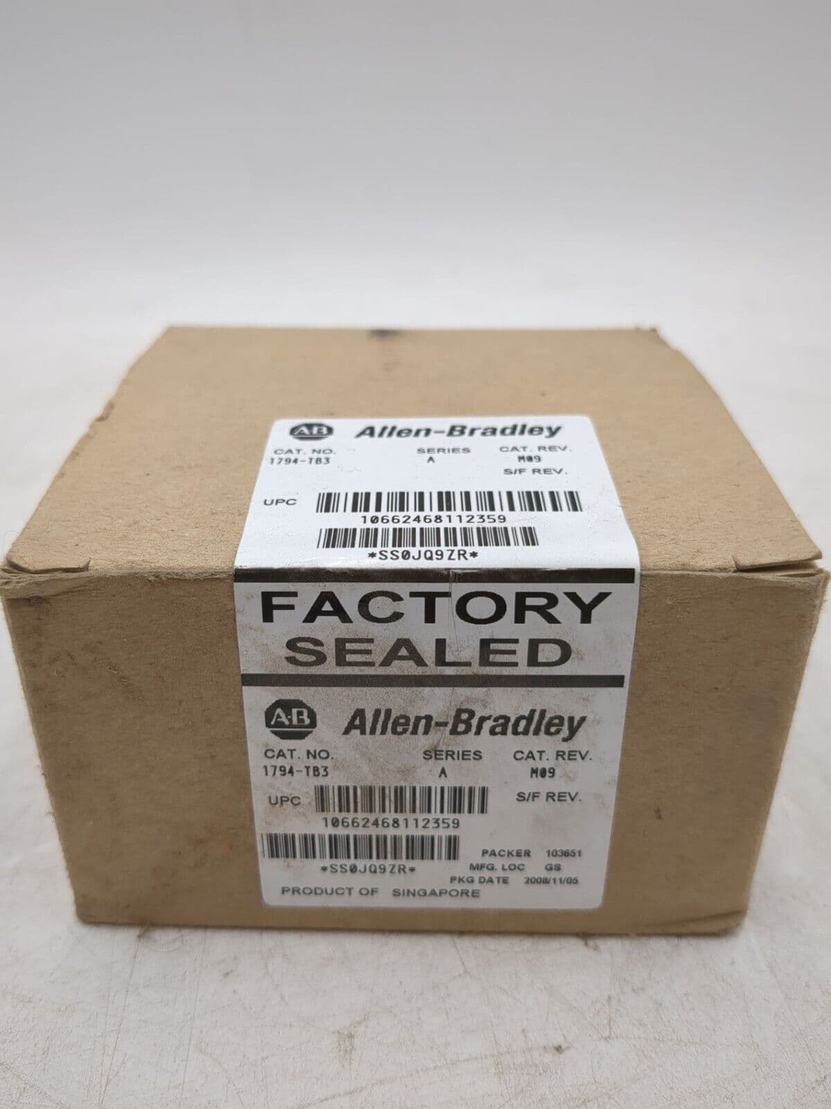 Allen-Bradley 1794-TB3 Accessory — image 1 of 10