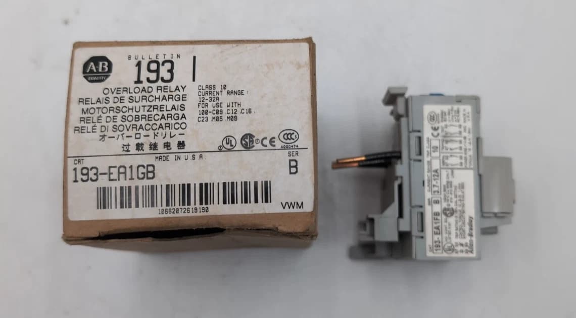 Allen-Bradley 193-EA1GB Motor Control — image 1 of 7