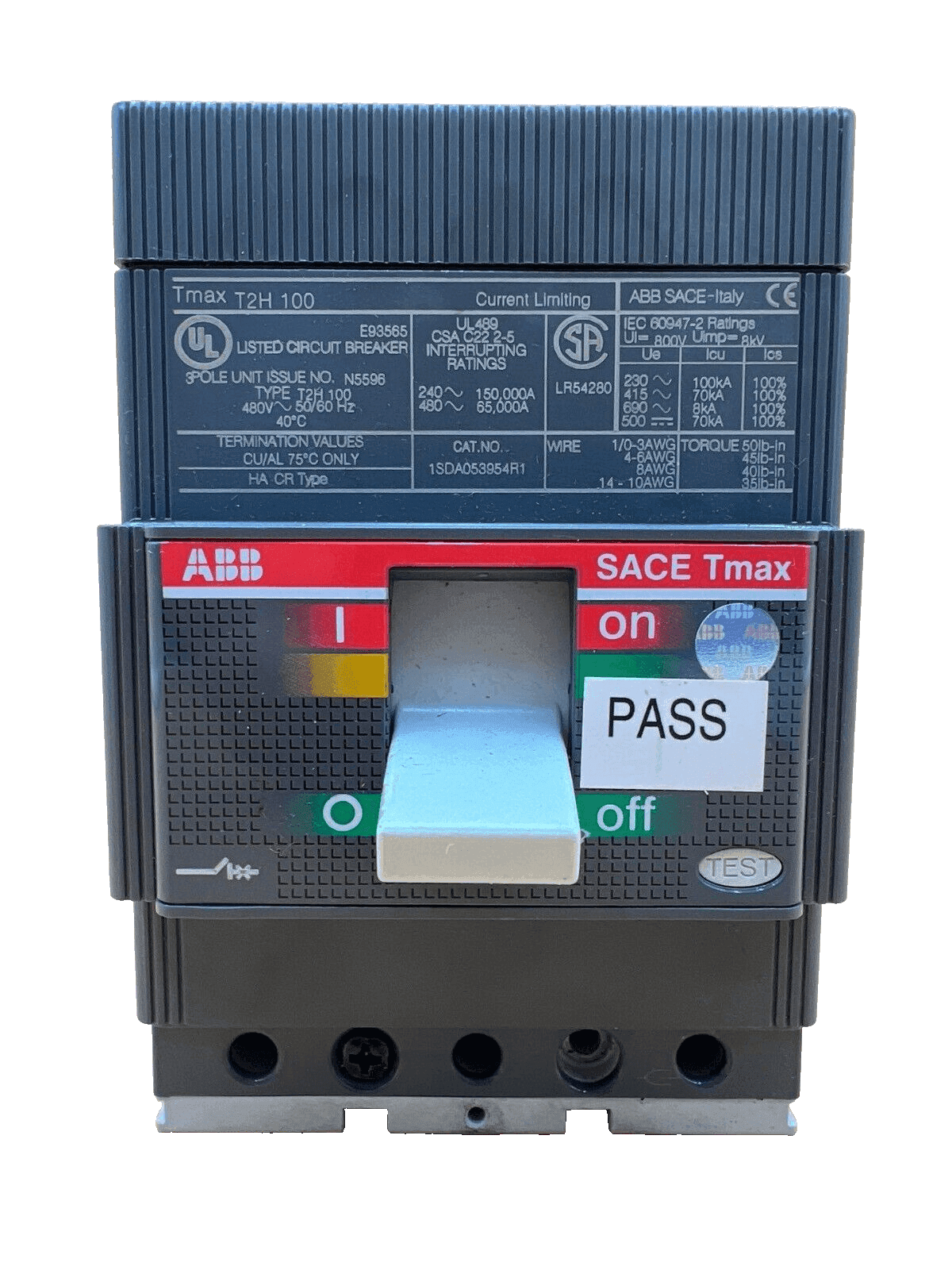 ABB 1SDA053954R1 Circuit Breaker — image 1 of 5