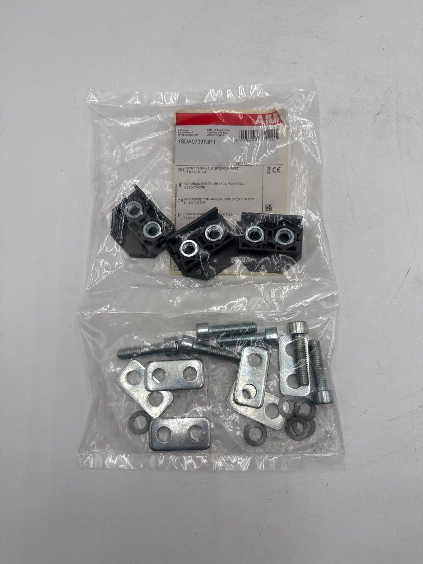 ABB 1SDA073973R1 Front Terminals 3PC For Fixed Circuit Breaker XT7 XT7M – image 1