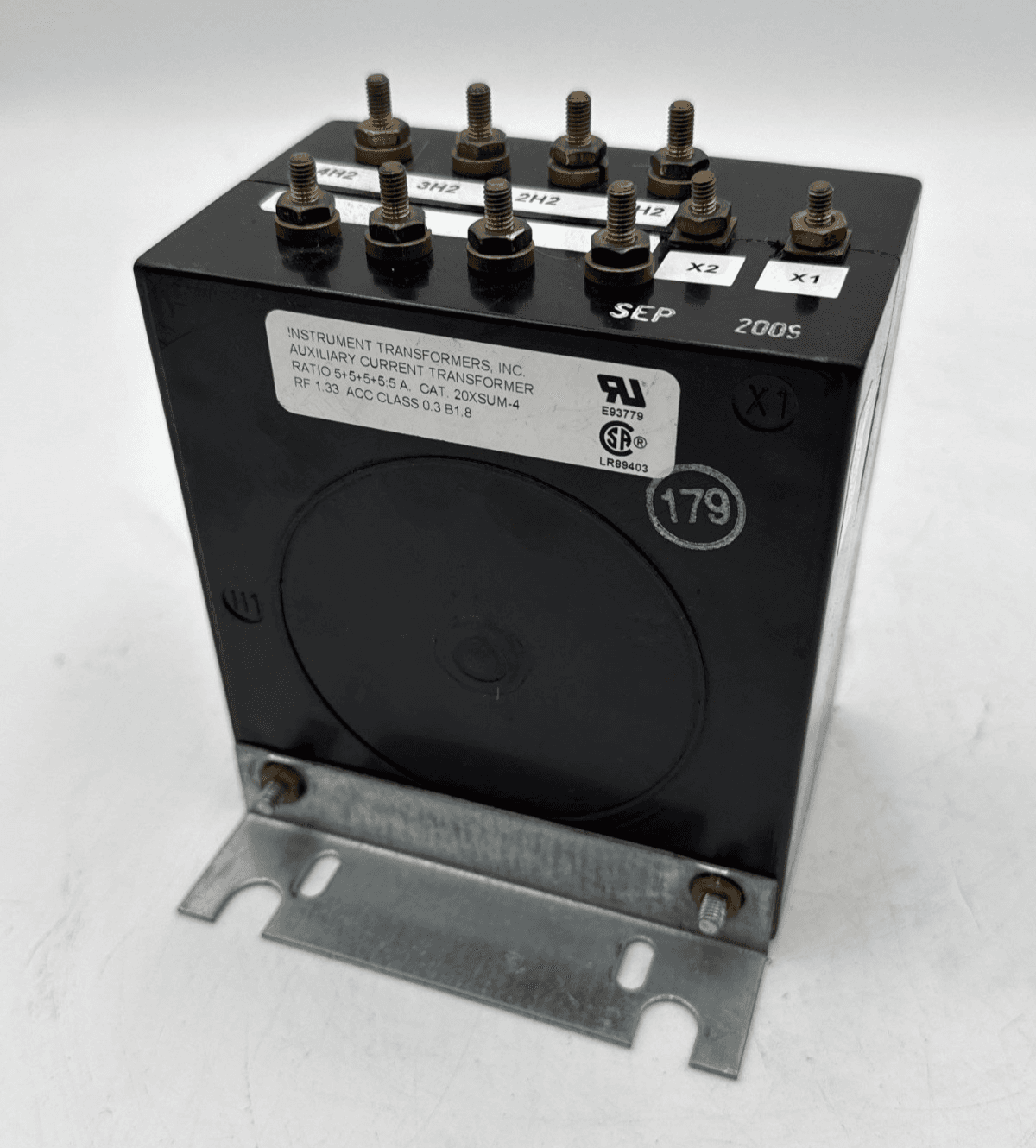Instrument Transformers 20XSUM-4 Auxiliary Current Tansformer Ratio 5+5+5+5:5A – image 1