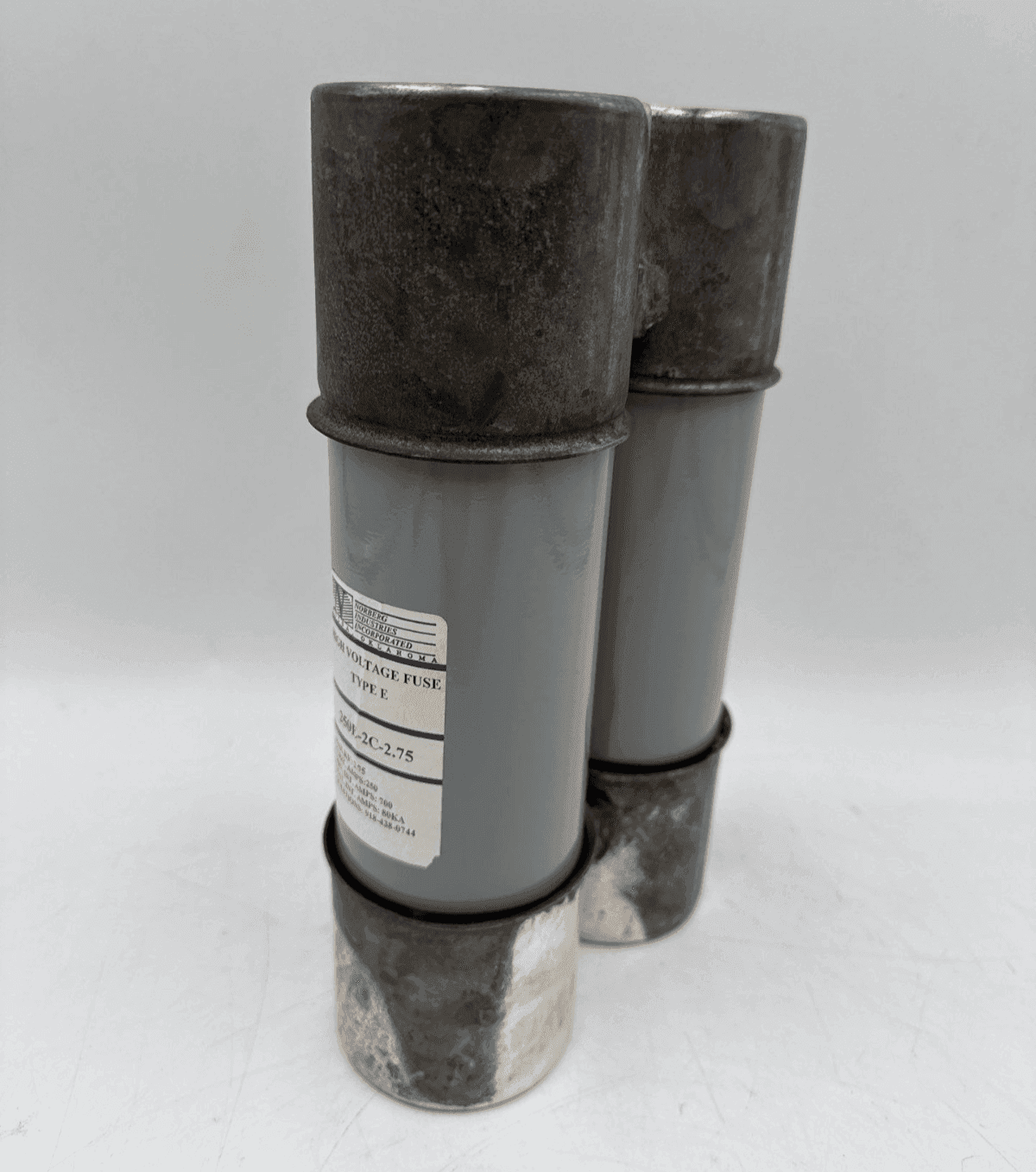 Norberg 250E-2C-2.75 High Voltage Fuse 2.75KV 250A Type E 250 Amp 250E2C2.75