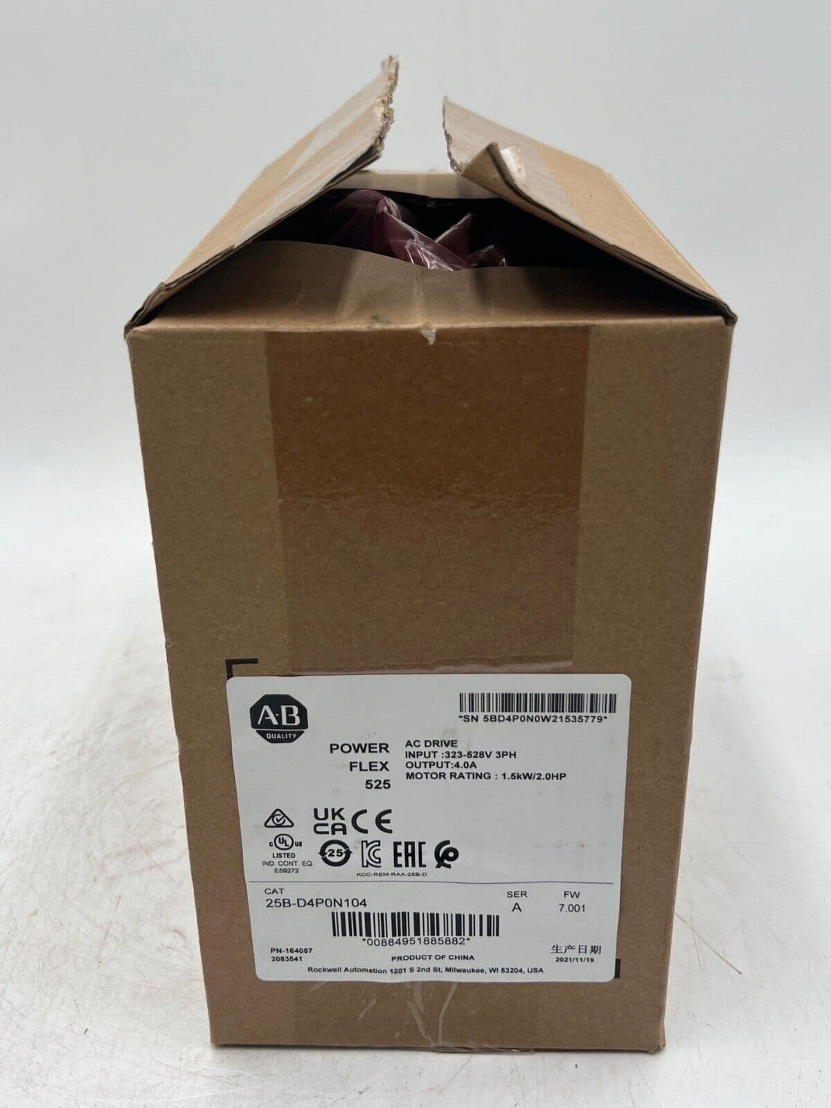 Allen-Bradley 25B-D4P0N104 Accessory — image 1 of 9