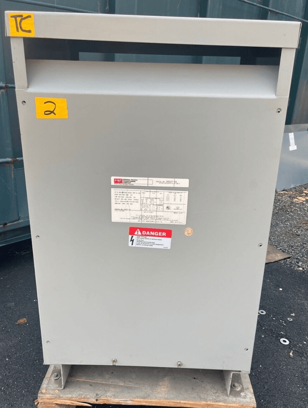 Federal Pacific 26527-01 Dry Type Transformers — image 1 of 8